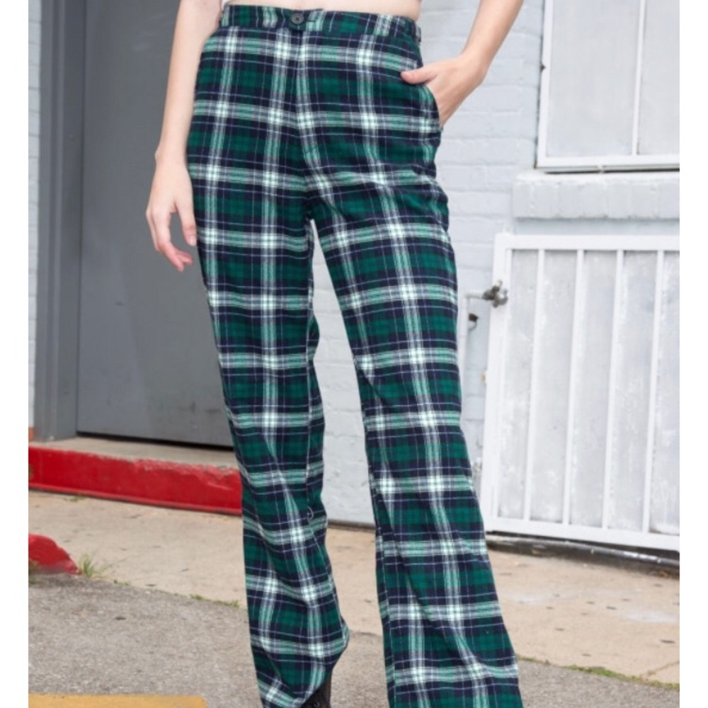 Brandy Melville John Galt plaid Valentina pants